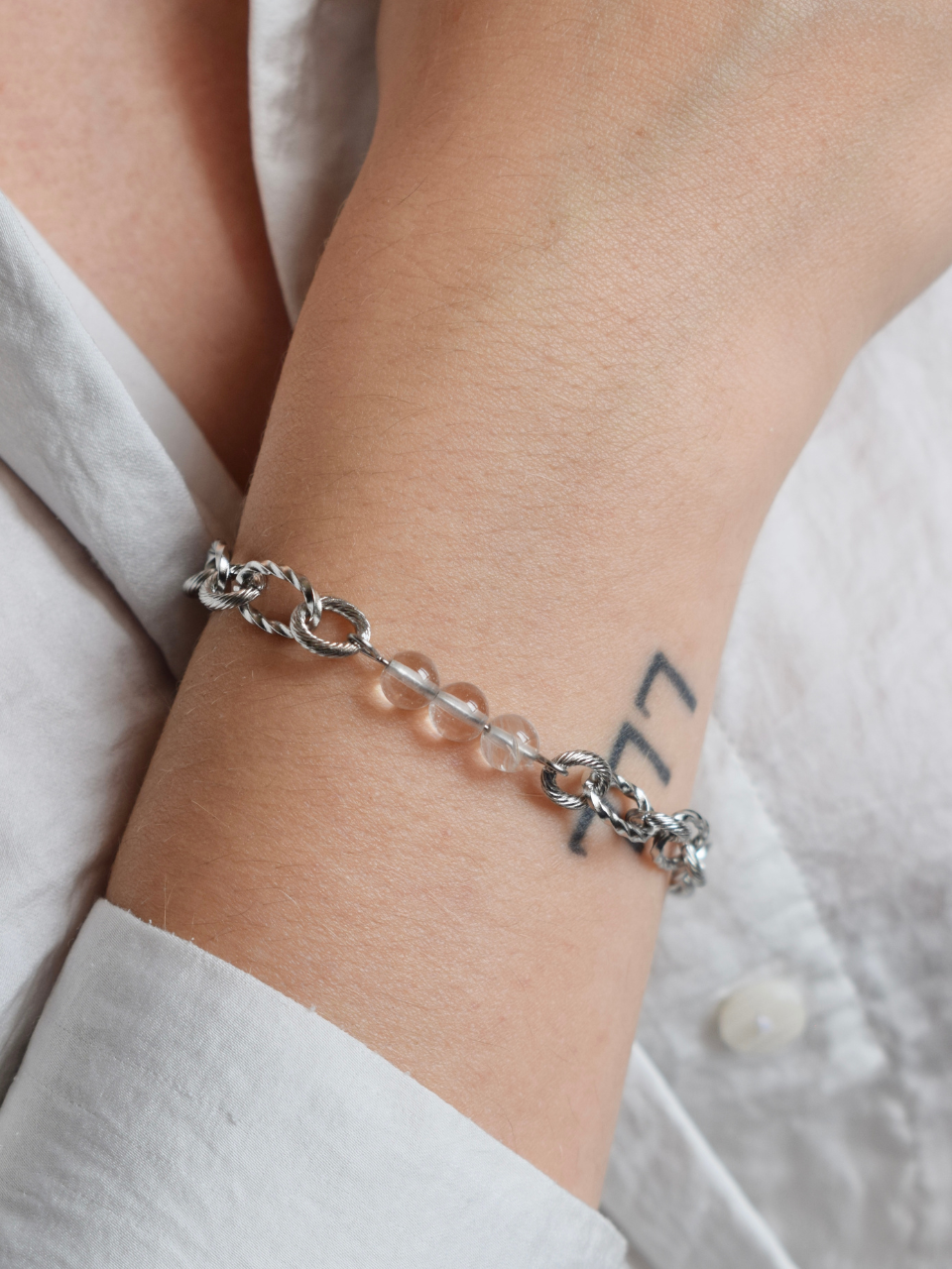 Laure Bracelet – Rock Crystal