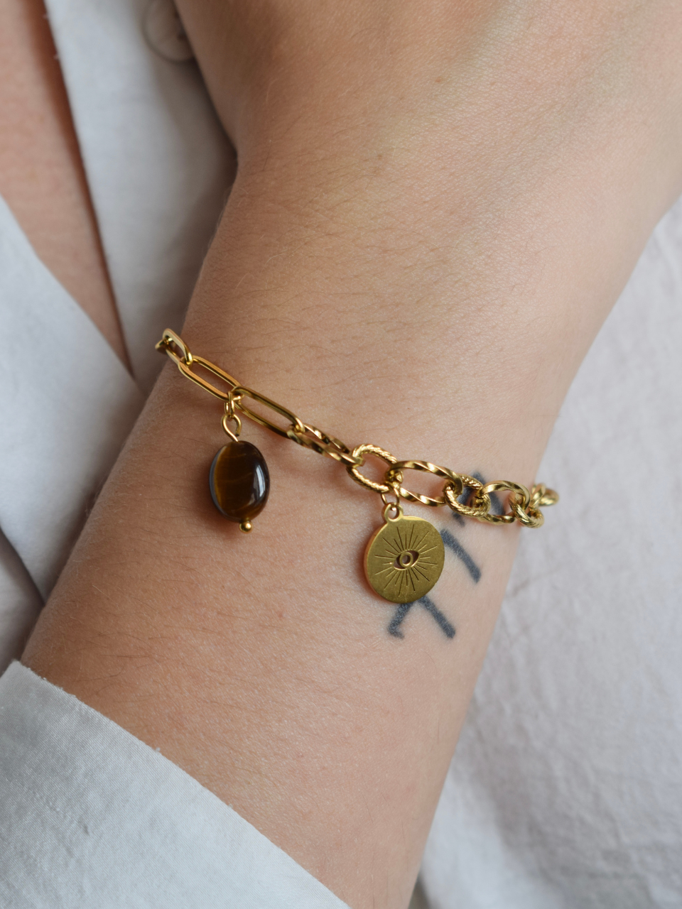 Léna Bracelet – Tiger Eye