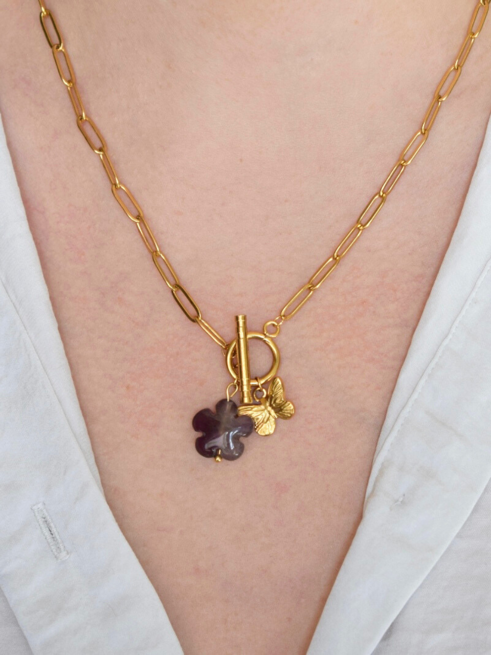 Ninon Necklace – Amethyst