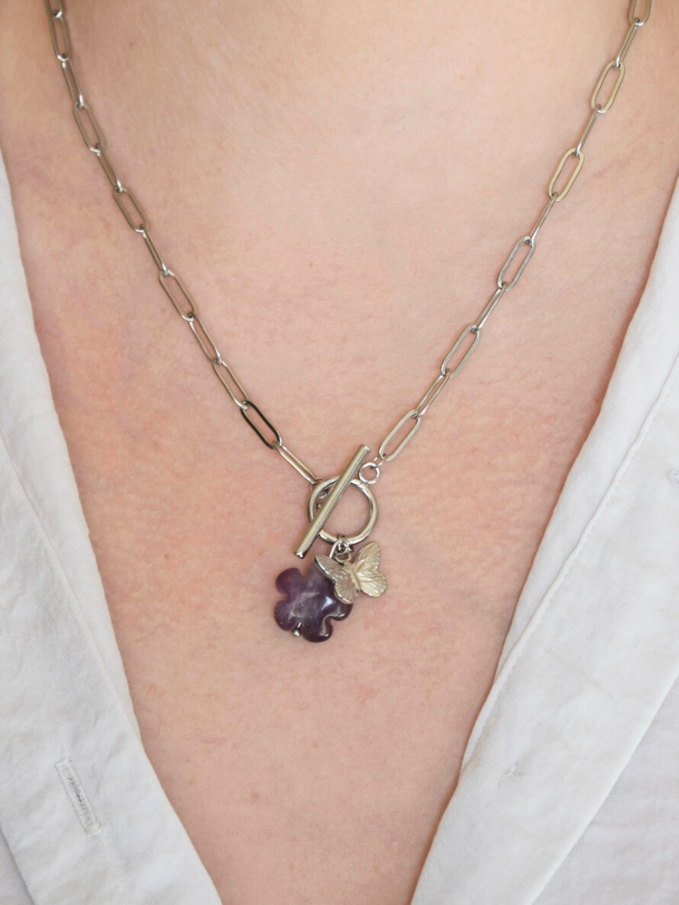 Ninon Necklace – Amethyst