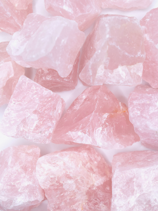 Raw Rose Quartz - Stone of Tenderness and Emotional Harmony