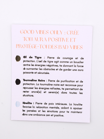 GOOD VIBES ONLY 🌞🛡️ : Crée une Aura Positive et Protège-toi des Négativités